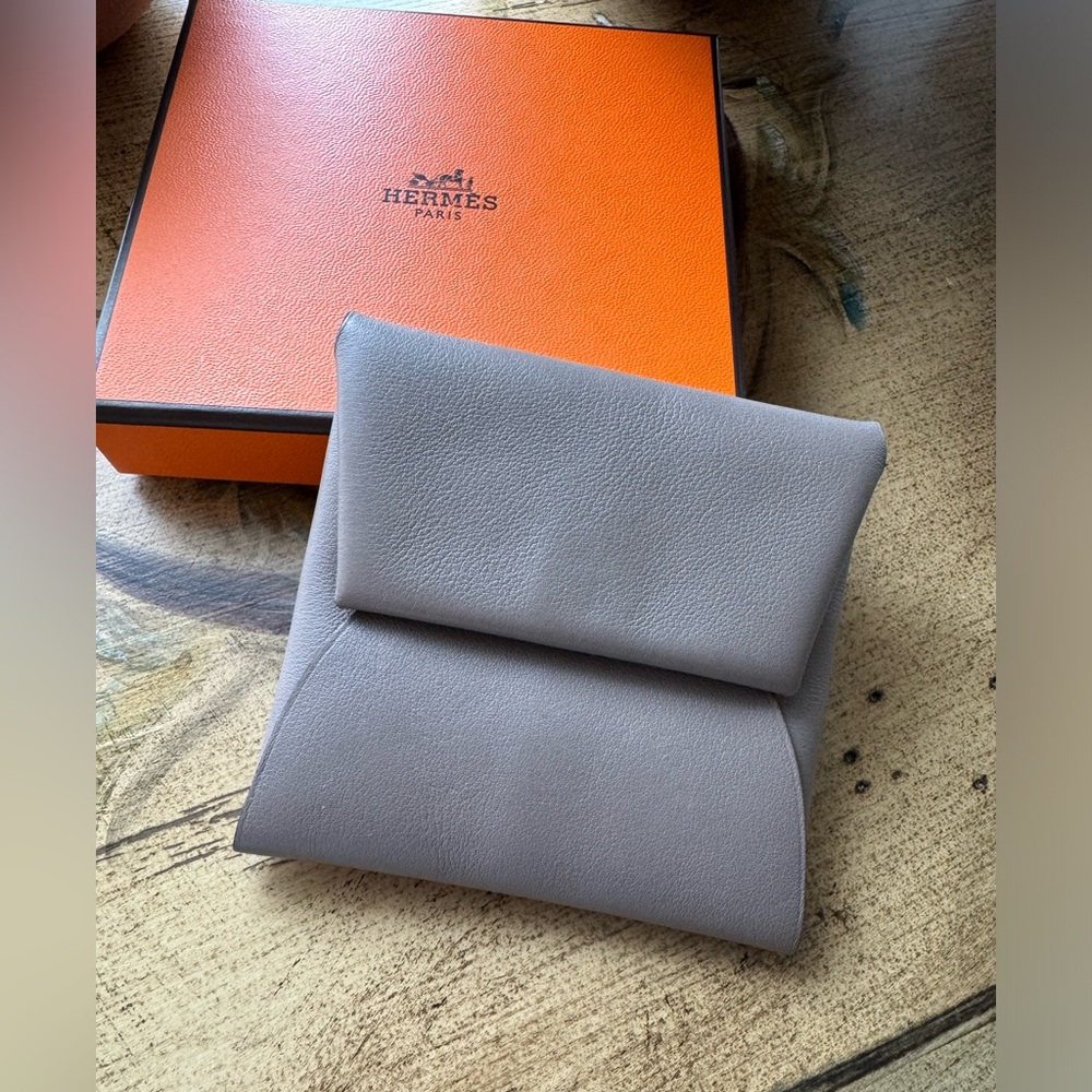 Bastia Coin Change Purse Gris Souris Jaipur Swift Smooth Leather Grey Coral